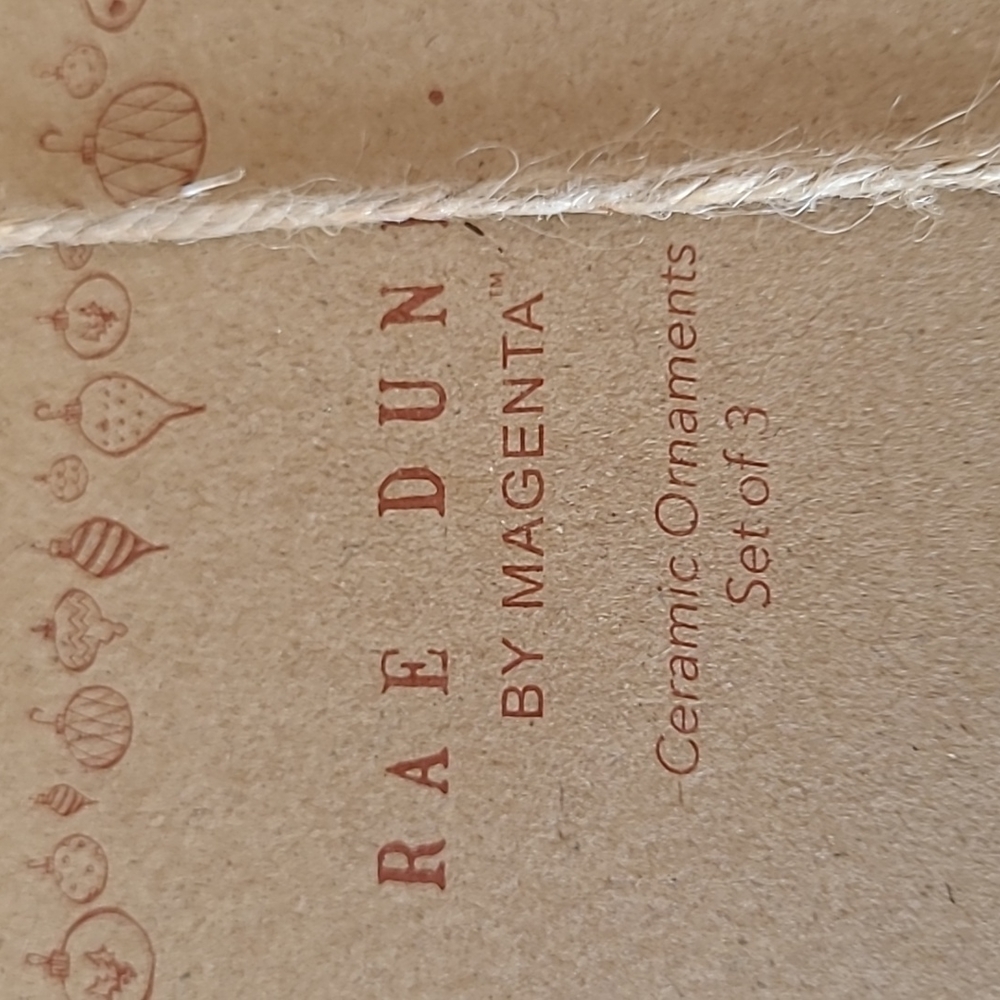NEW - Rae Dunn Ornament Trio - Picture 6 of 8